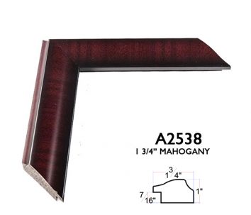 1 3/4" mahogany A2538